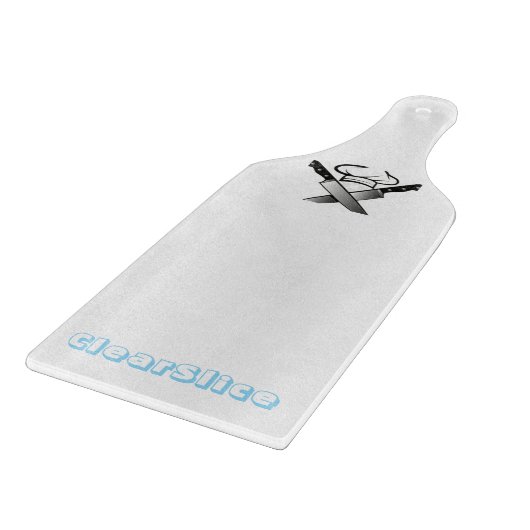 スライス澄んガラス切断板 カッティングボード (角)