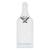 スライス澄んガラス切断板 カッティングボード (正面)