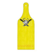 スライス澄んガラス カッティングボード (正面)