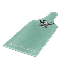 スライス澄んガラス カッティングボード