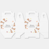 スライス素朴イタリアンピザベビーシャワー フェイバーボックス (見開き)