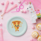 スライス遊はハーモニカかわいい ペーパープレート (パーティー)