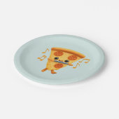 スライス遊はハーモニカかわいい ペーパープレート (アングル)