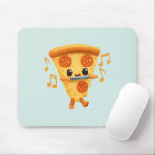 スライス遊はハーモニカかわいい マウスパッド (マウス)