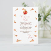 スライス・オブ・ファン バースデー サンキューカード (スタンド正面)