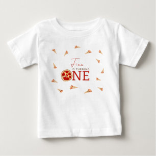 スライス・オブ・ファン 1歳の誕生日 ベビーTシャツ
