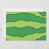 スライス、スライスベビースイカ誕生日パーティー 招待状 (裏面)