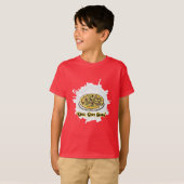 スライス・ベイビー – ジョークTシャツ ピザ好きな人へ Tシャツ (正面フル)