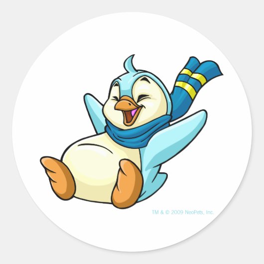 スライディングブルーブルース ラウンドシール (正面)