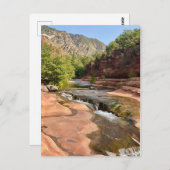 スライディングロック州パークAZポストカード ポストカード (正面/裏面)