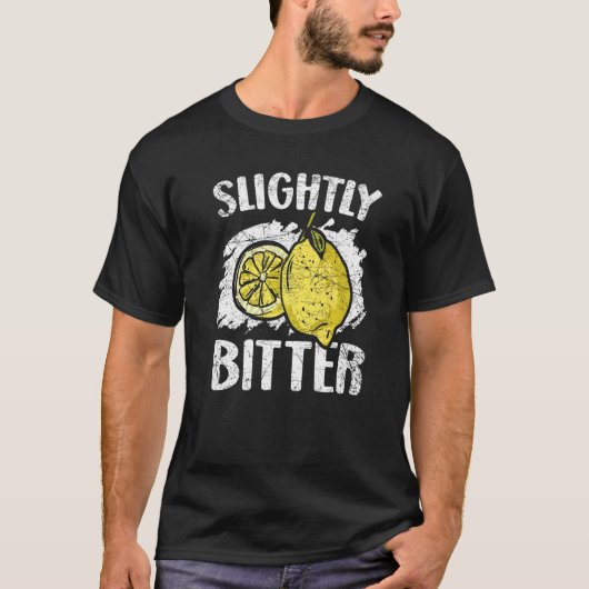 スライトビターレモンフルーツビジネス起業家 Tシャツ (正面)