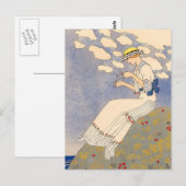 スライトリー・バイ・ジョージ・バービエ ポストカード (正面/裏面)