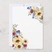 スライドして3つのプール誕生日パーティー 招待状 (裏面)