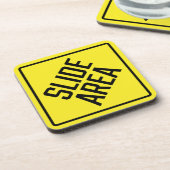 スライドエリア懸命プラスチックコースター コースター (左側)