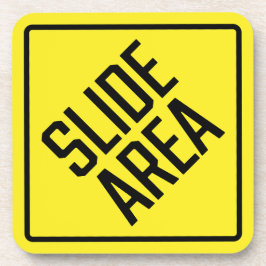 スライドエリア懸命プラスチックコースター コースター