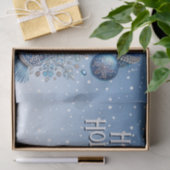 スライド雪だるまクリスマスホリデーティッシュペーパー 薄葉紙 (ギフト)