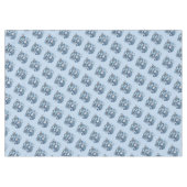 スライド雪だるまクリスマスホリデーテーブルクロス テーブルクロス (正面(横))