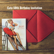 スライド50th Birthday Partyでセクシーなピンアップ