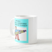 スライド・ルールの数学のユーモア、スライド・ルールの数学のユーモア コーヒーマグカップ (正面左)