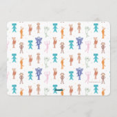 スライバーキンズ キャラクター 誕生日パーティー招待状 招待状 (裏面)