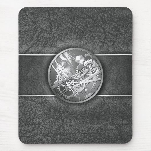 スライバsteampunkの腕時計のギア マウスパッド (正面)