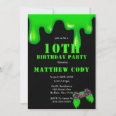 スライムアンドゲームズボーイ10thバースデーパーティー招待状 (正面)