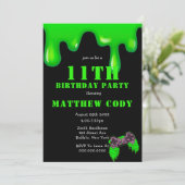 スライムアンドゲームズボーイ11thバースデーパーティー招待状 (スタンド正面)