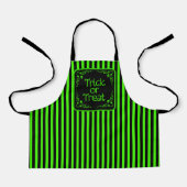 スライムグリーンのトリックまたは治療 エプロン (正面)