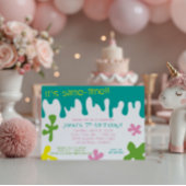 スライムタイムだ！ 誕生日招待状 招待状