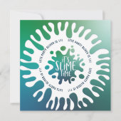 「スライムタイムのレインボー・スプラット誕生日パーティー (正面)