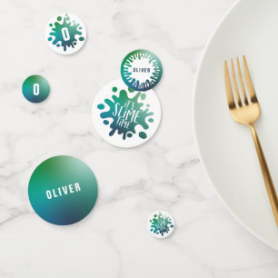 スライムタイムの虹の誕生日パーティーだ コンフェッティ