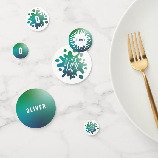 スライムタイムの虹の誕生日パーティーだ コンフェッティ (グループ)