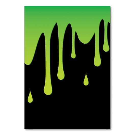 スライムドリップ テーブルナンバー (正面)