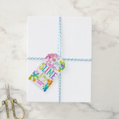 スライムバレンタインメッセージカード ギフトタグ (より糸付き)