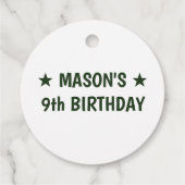 スライムパーティー誕生日 フェイバータグ (裏面)