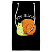 スライムフィーリン良いおもしろいカタツムリのプンダークBG スモールペーパーバッグ (正面)