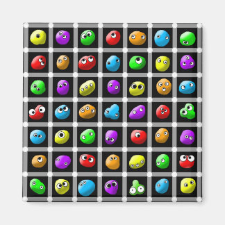 スライムポップ・アートの!スライムグリッド磁石 マグネット