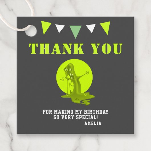 スライムモダンモンスターサンキュー フェイバータグ (正面)