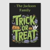 スライム不気味ハロウィンをトリックまたは治療する (正面)