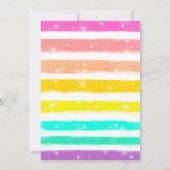 スライム水彩画 招待状 (裏面)