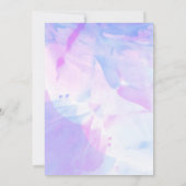 スライム誕生日の招待 招待状 (裏面)