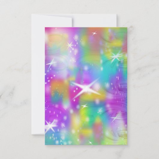 スライム銀河系 招待状 (正面)