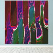 スライム ケン ゲージ 抽象的超現実主義 キャンバスプリント (インサイチュ (ウッドフロア))