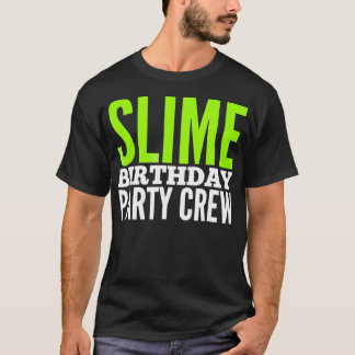 スライムTシャツ スライム誕生日パーティークルースウェットシャツ Tシャツ