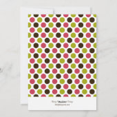 スライリング・オール・ザ・ウェイ・ホリデー・フォトカード シーズンカード (裏面)