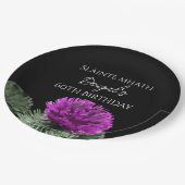 スラインテマスティスル誕生日 ペーパープレート (アングル)