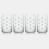 スラインテラッキーショットウォーターカラースタイルシャムロック ガラス缶 (正面)