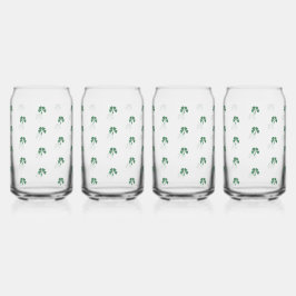 スラインテラッキーショットウォーターカラースタイルシャムロック ガラス缶