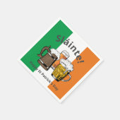 スラインテ!セントパトリックのデービール スタンダードカクテルナプキン (角)