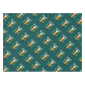 スラインテ!セントパトリックの日のビールのポイント・オン・グリーン テーブルクロス (正面(横))